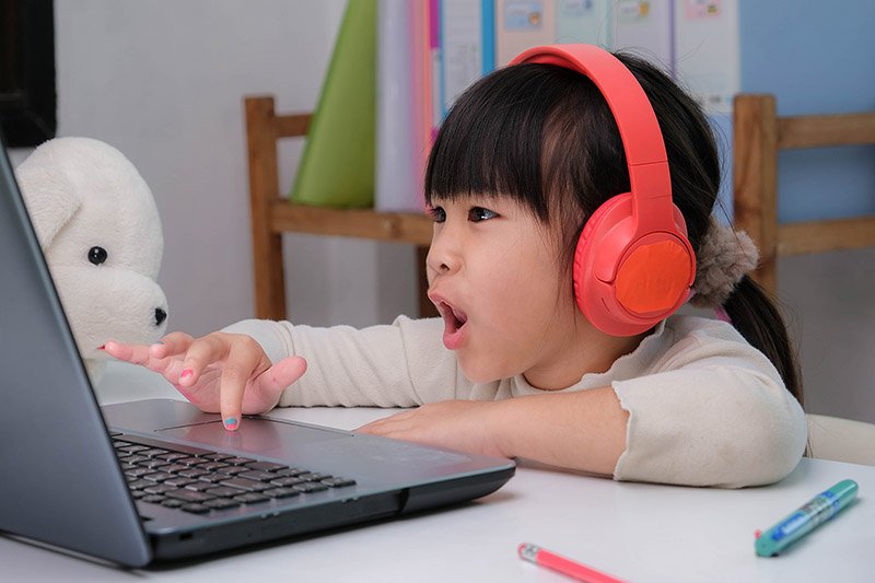 Girl with Laptop